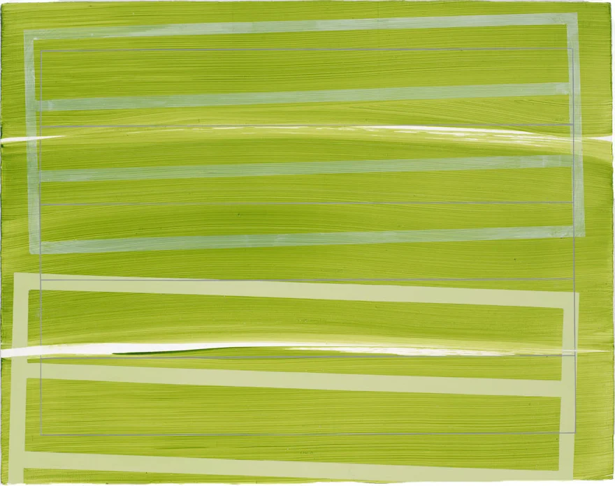 Green Float, 2009, 11x14