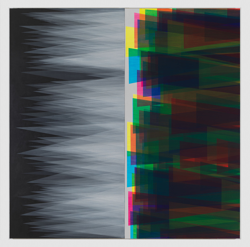  Scream &amp; Shout, 2019, two panels/each 90x45, total dimension 90x90 