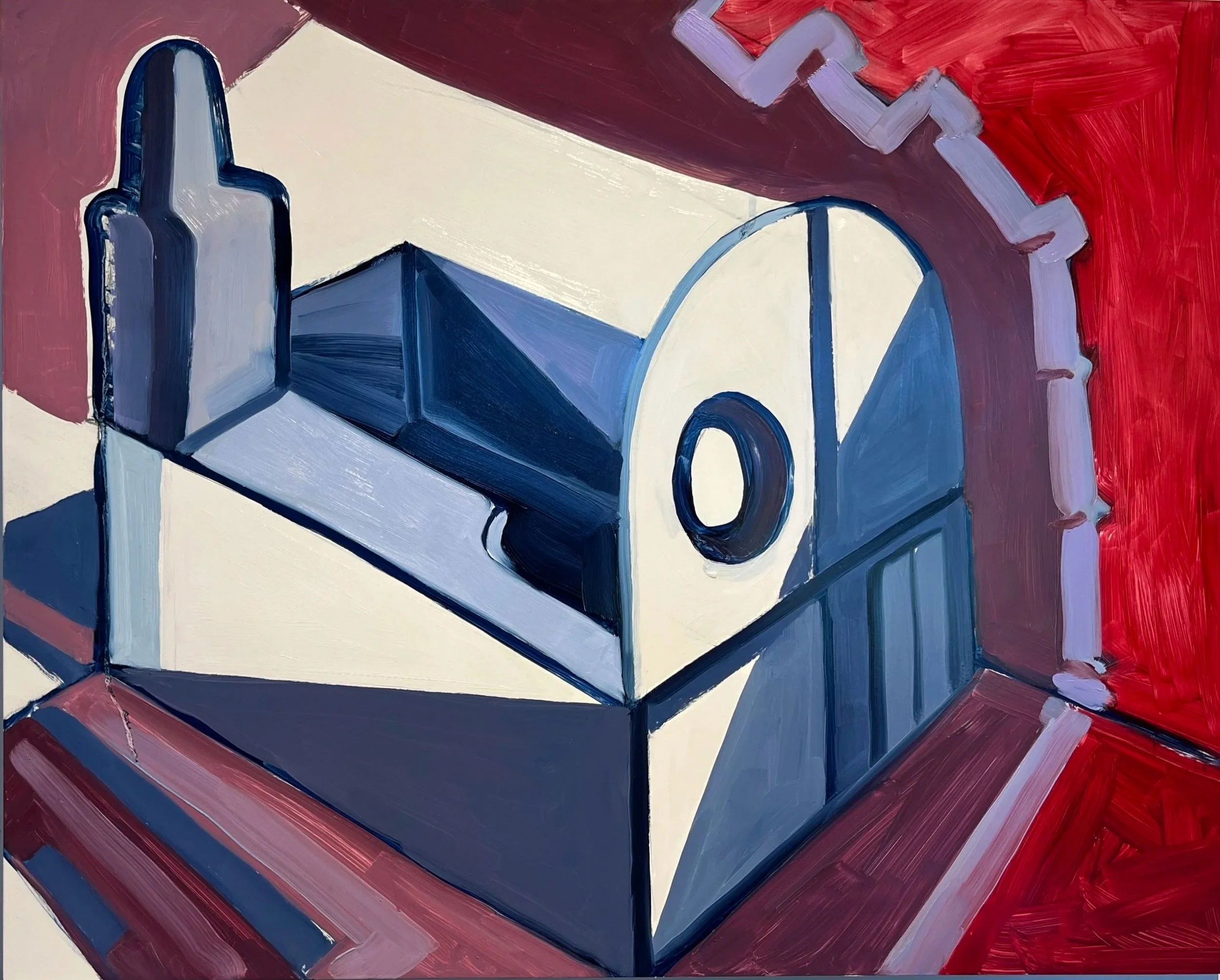 Room, oil on panel, 16" x 20", 2026