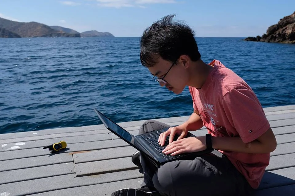 Coding by the sea