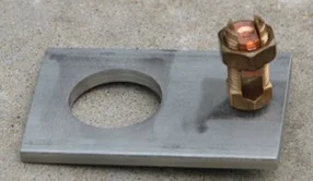 Welded Bolt Head and Ground Lug