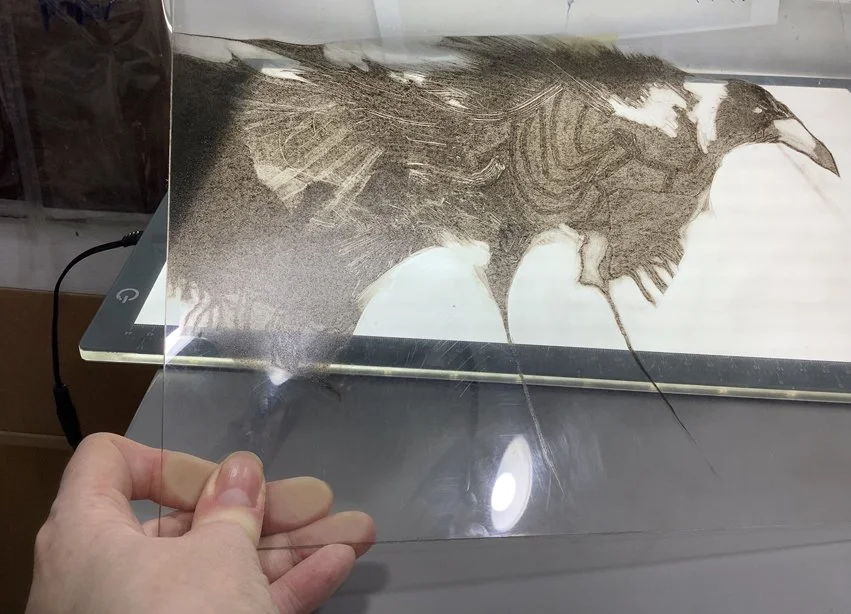 Monotype process — Margaretann Bennett