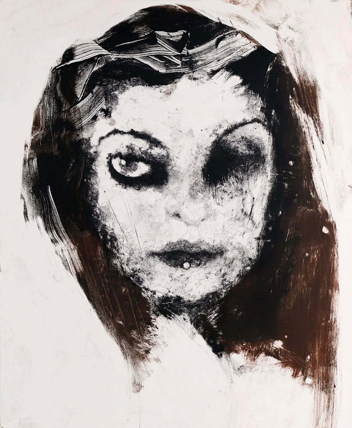 Monotype head study