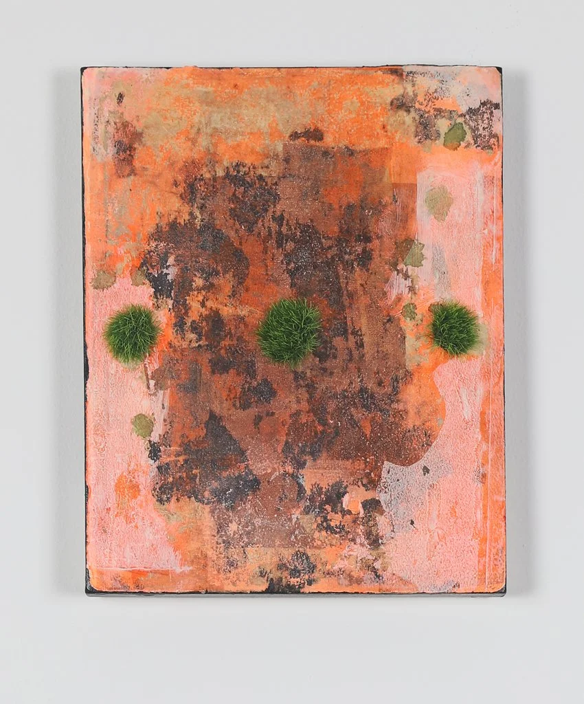 Three Mossy Cabachons on wall.jpg