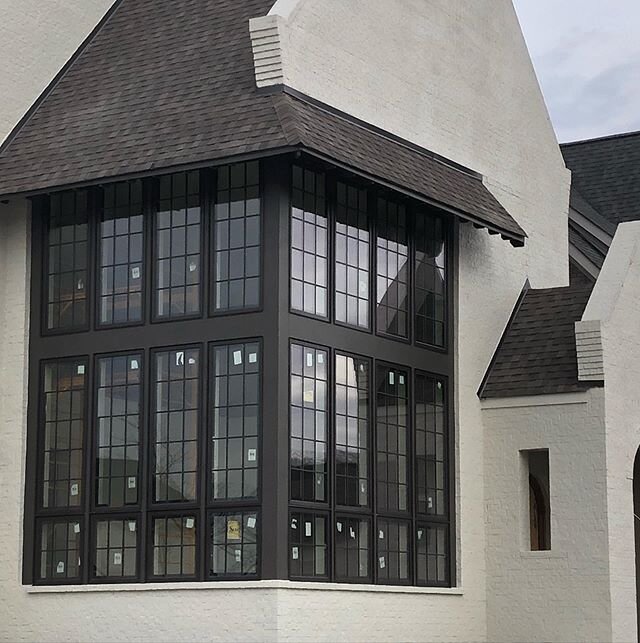 When we designed this home we wanted this tower of windows to flood the entire home with light. We are getting close to illuminating this lantern and are excited about it! We are incredibly thankful for our clients who trust our vision and allow us t
