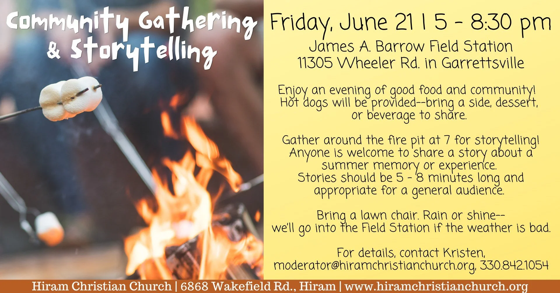 Community Gathering and Storytelling
