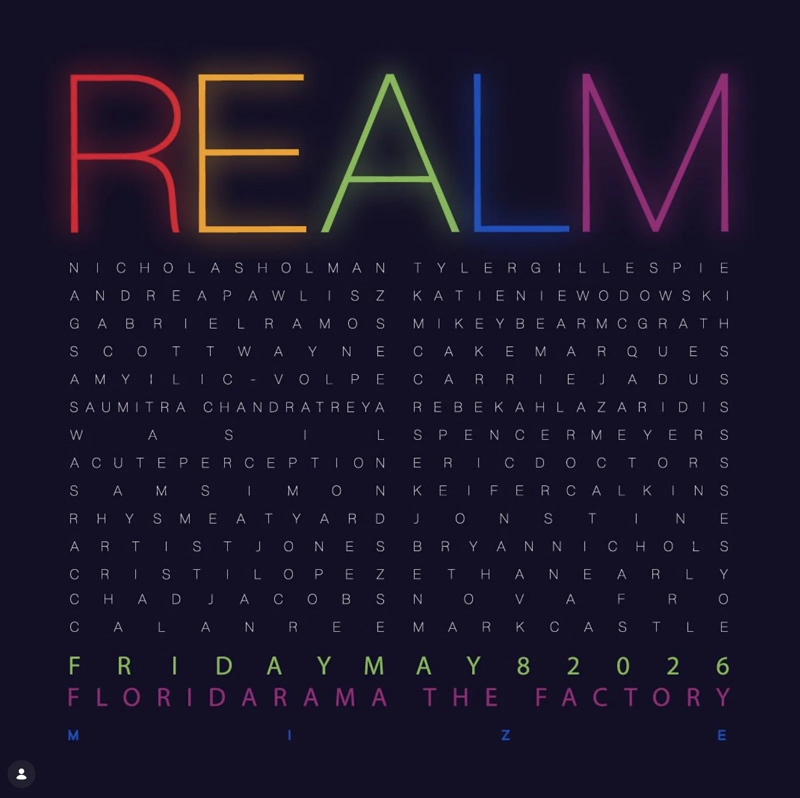 Closing: REALM Exhibition