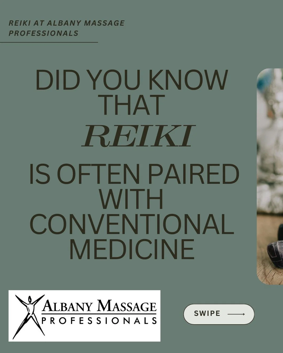 reiki rei = spiritually guided ki = life force energy We open the door for miracles @albanymassageprofessionals #promotes deeprelaxation #reducesstressandanxiety #supportstheimmunesystem #alleviatespain#energyhealing#stepoutsidethebox @reikihealingas