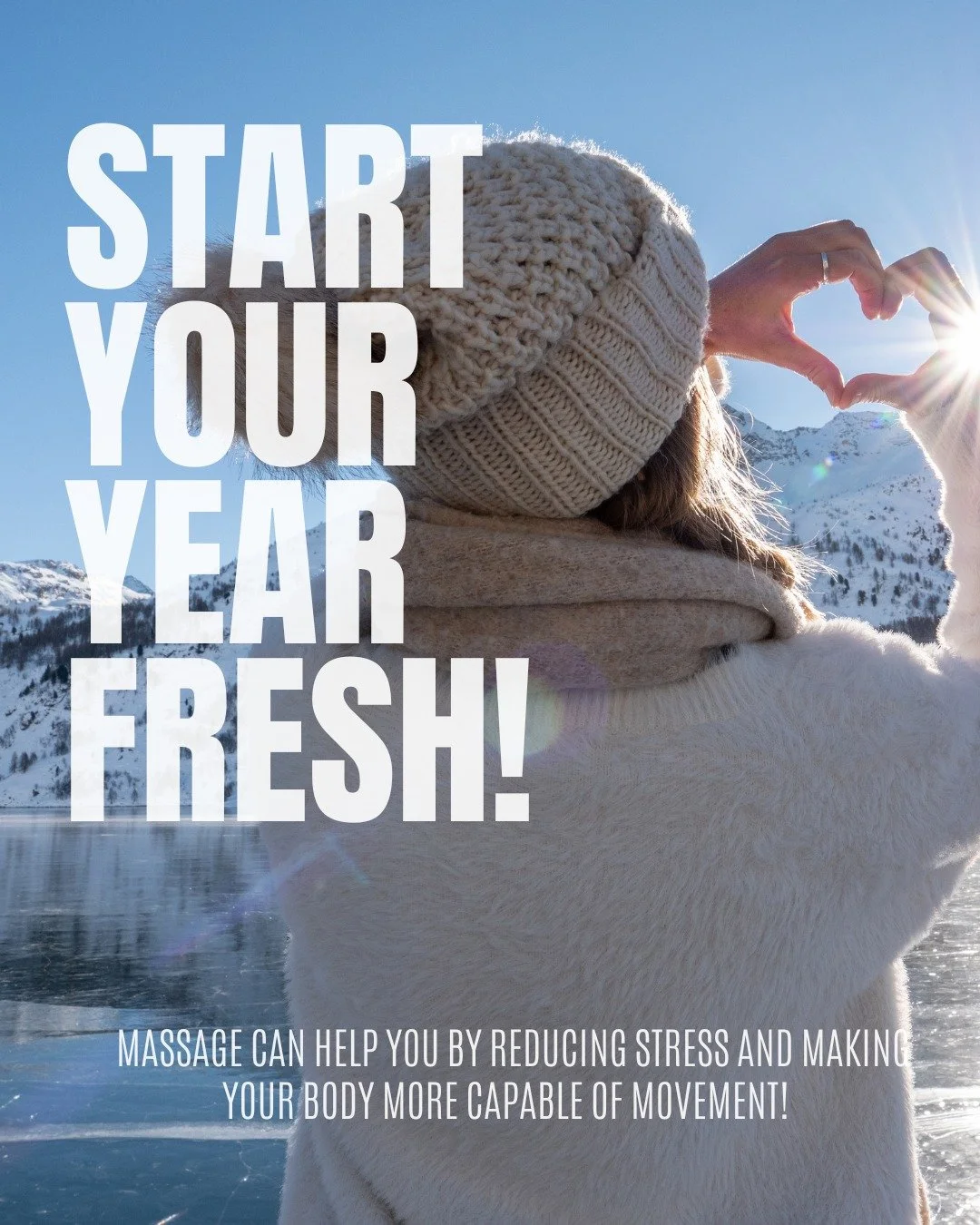 January isn&rsquo;t just a new month &mdash; it&rsquo;s an invitation.

After the rush of the holidays, your body is often still holding onto stress, tension, and fatigue you didn&rsquo;t have time to address. Tight shoulders, restless sleep, shallow