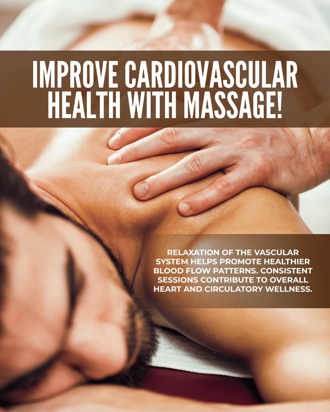 💖 Your heart called &mdash; it says &ldquo;book the massage!&rdquo; 💆&zwj;♀️

When you&rsquo;re melting into that table, your blood vessels are basically throwing a dance party.  Stress hormones drop, circulation flows like traffic on a Sunday morn