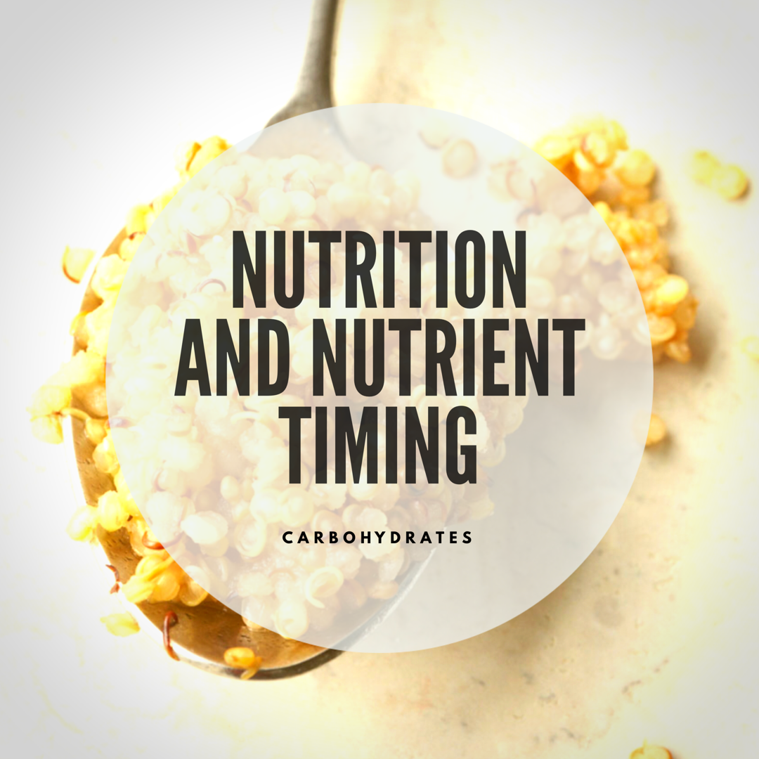 "All carbohydrates are not created equal!" - Slow burning Carbs