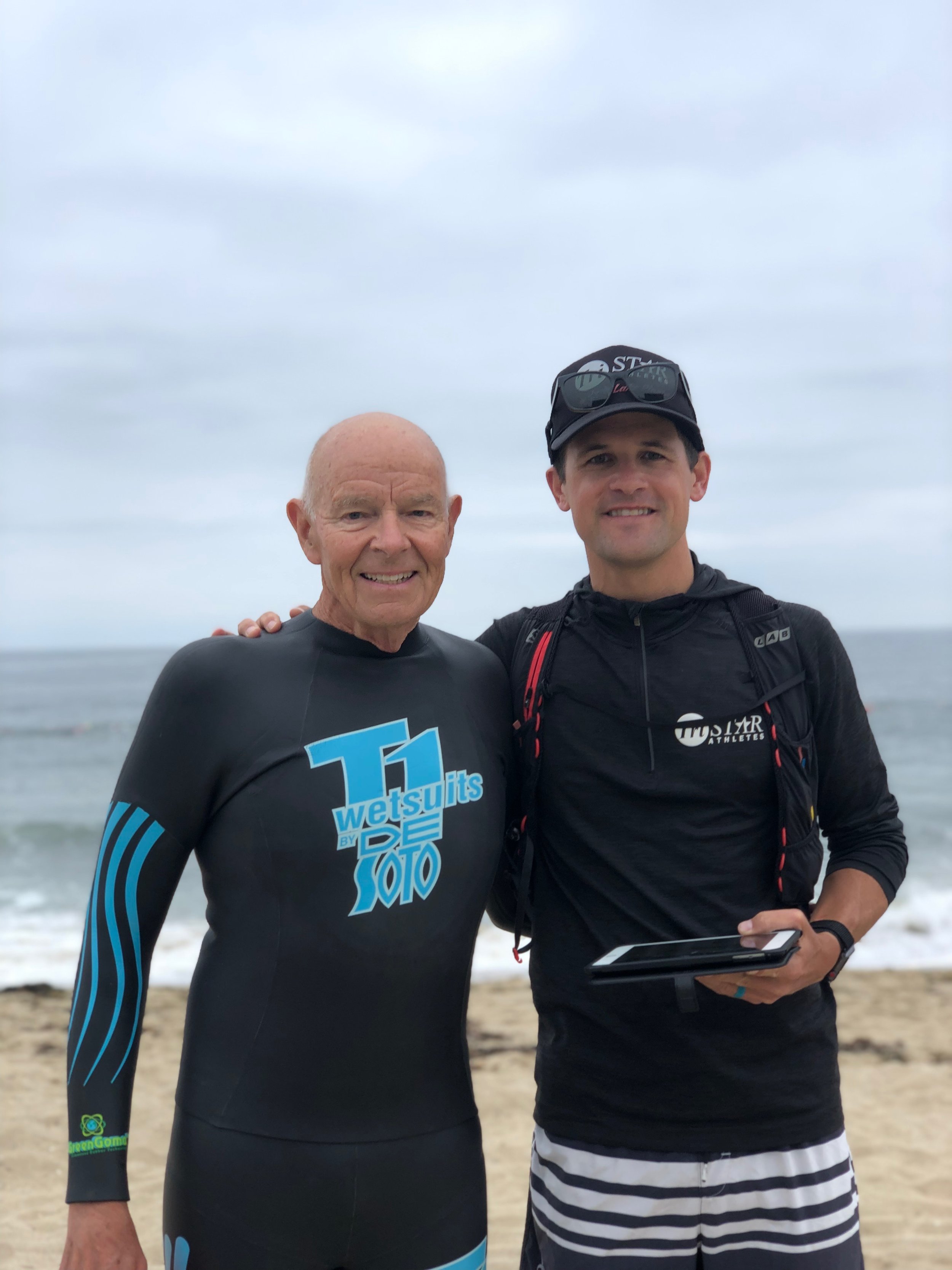 "Beach Coaching" with Tristar Athletes
