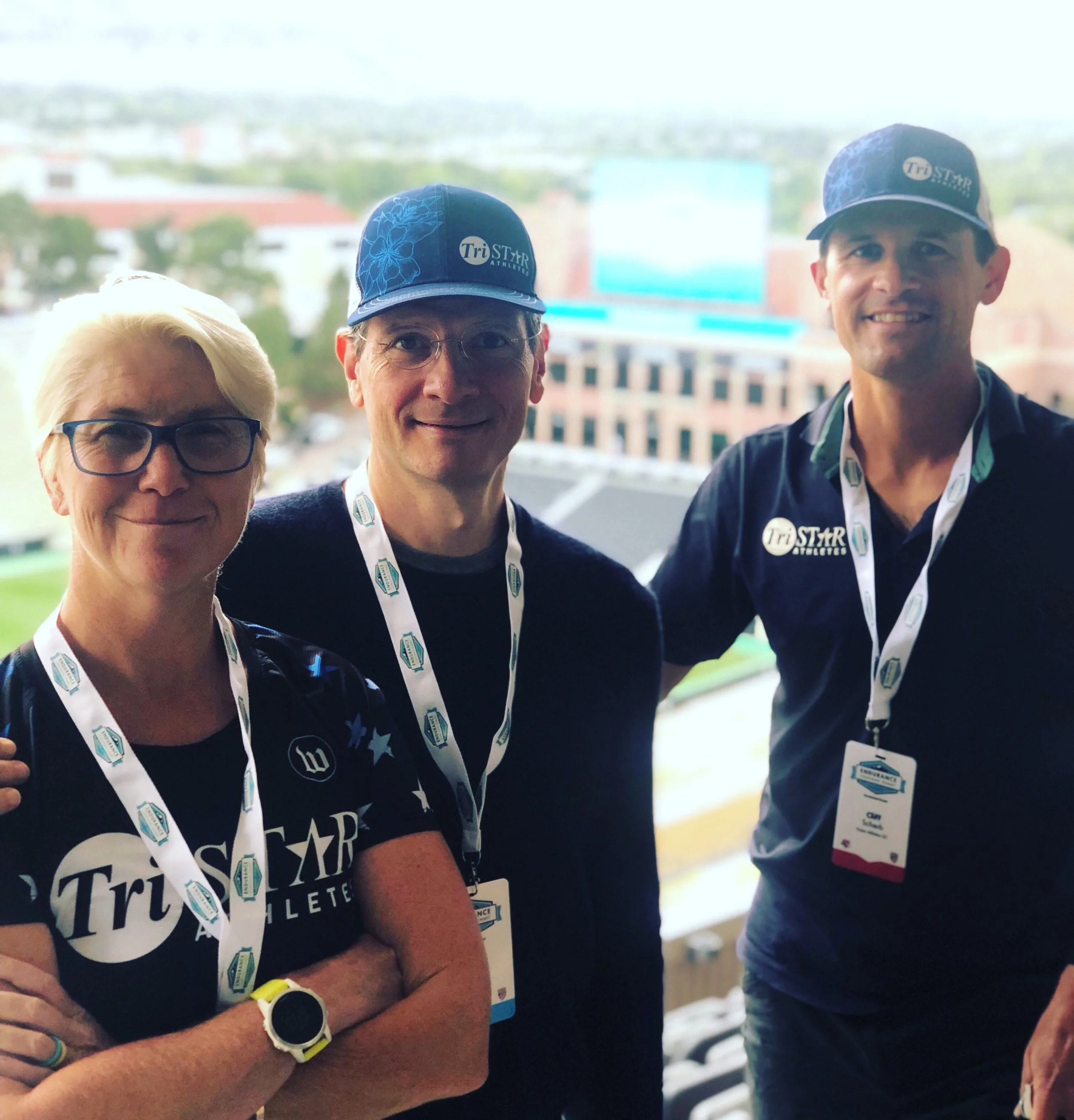 Working with the Coaching team at Tristar Athletes