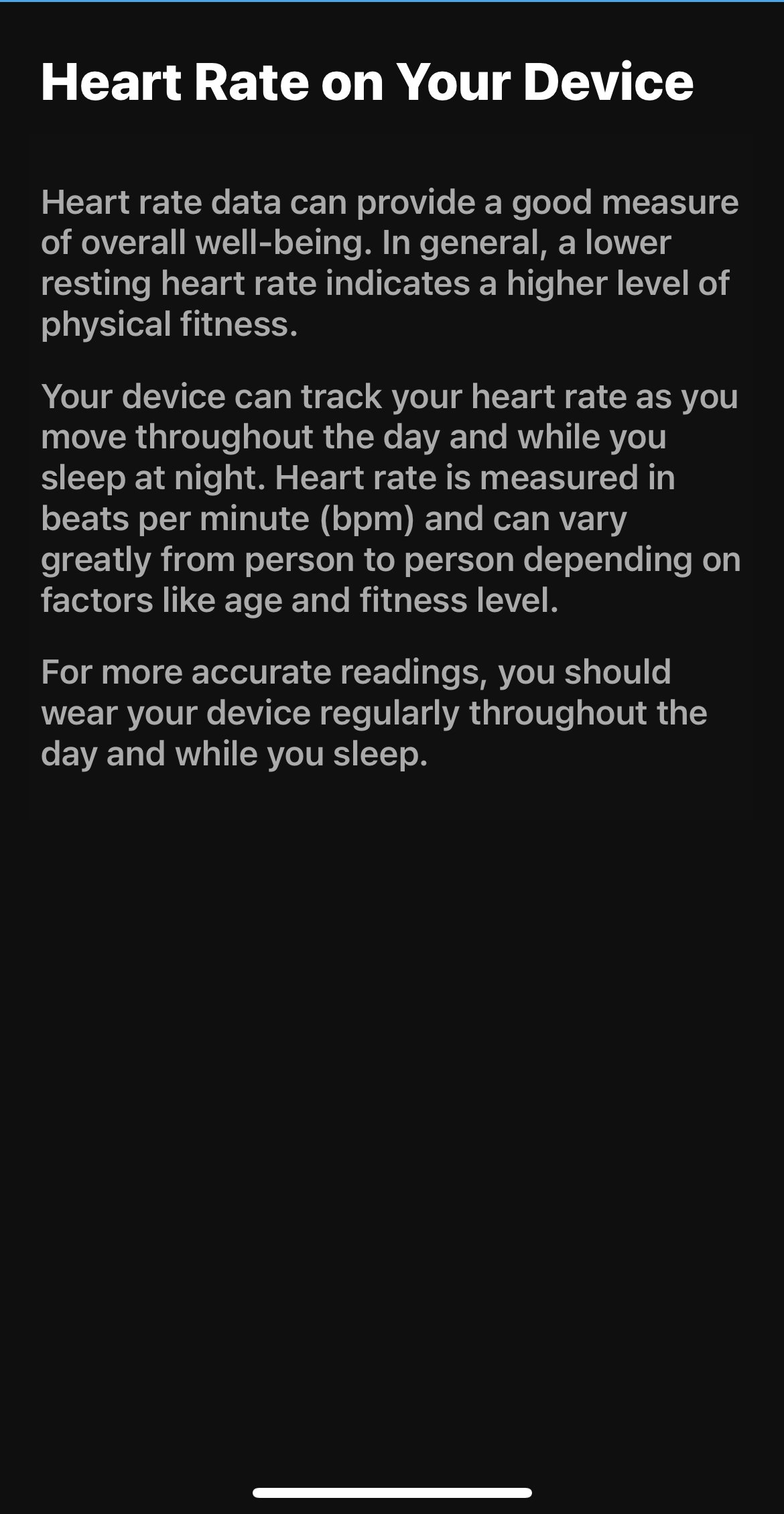 heart rate