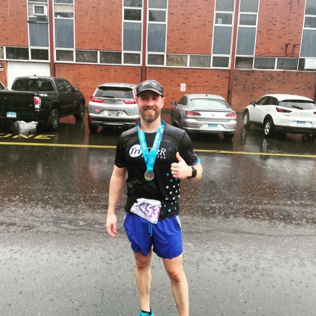 [ Jon Pace at the Cheshire Half Marathon - rain ☔️ was served &quot;cold&quot; and future character building day was served up hot! 🔥 ] #medalmonday #TristarAthletes 

Welcome to Medal Monday, Tristar Athletes! We are thrilled to report on some impr