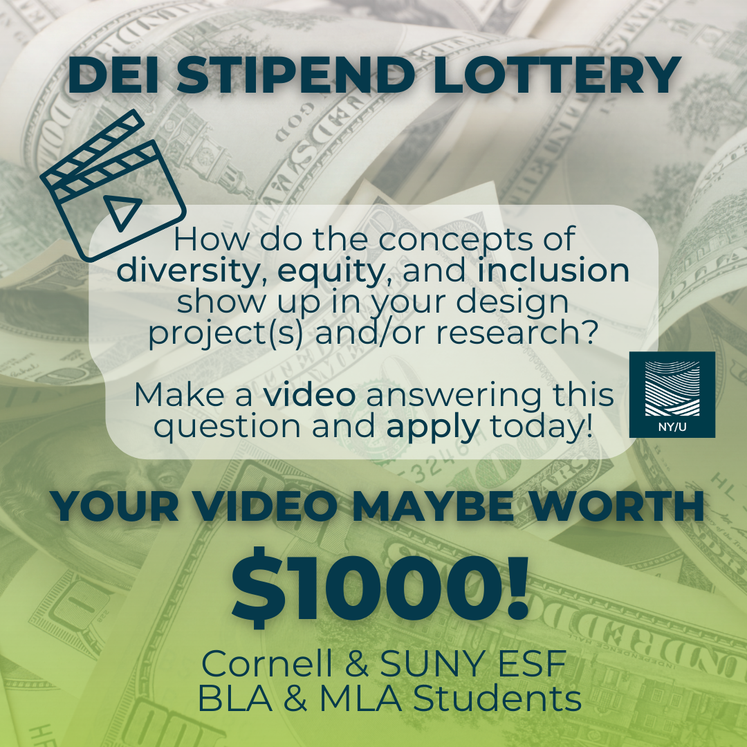 DEI Stipend Lottery - Submission Deadline — New York Upstate Chapter of ...
