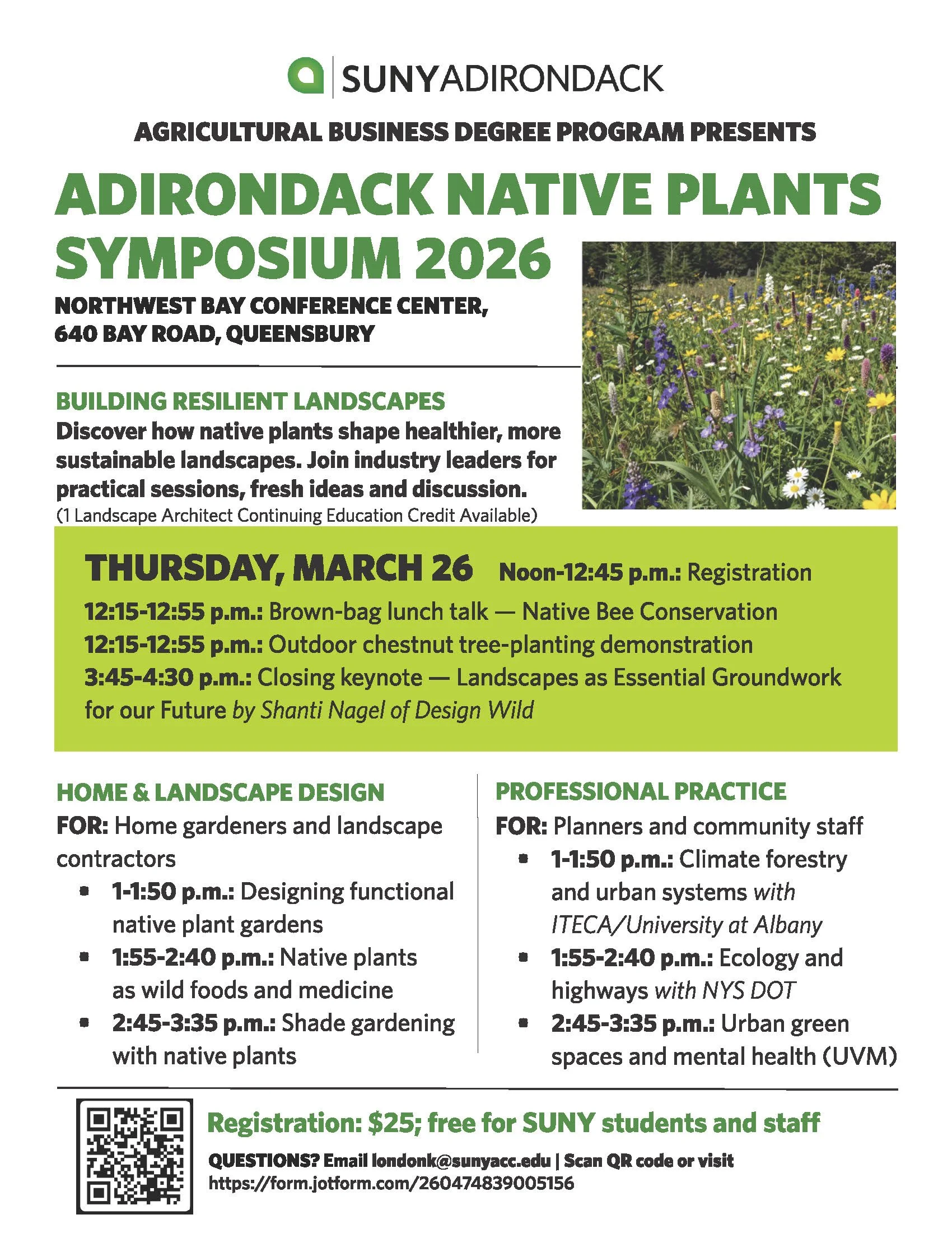 Adirondack Native Plants Symposium 2026
