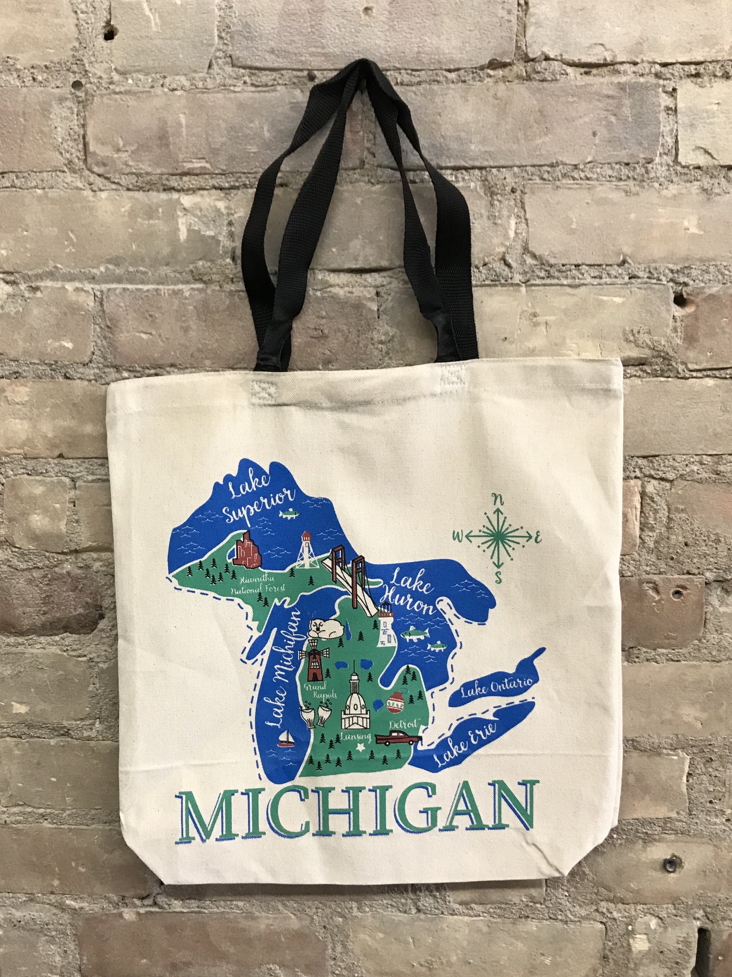 Michigan Tote Bag