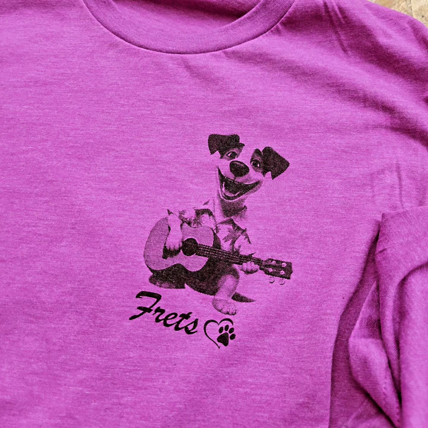Shirts for this year's Mighty Uke day, featuring Frets! Going on this upcoming weekend.