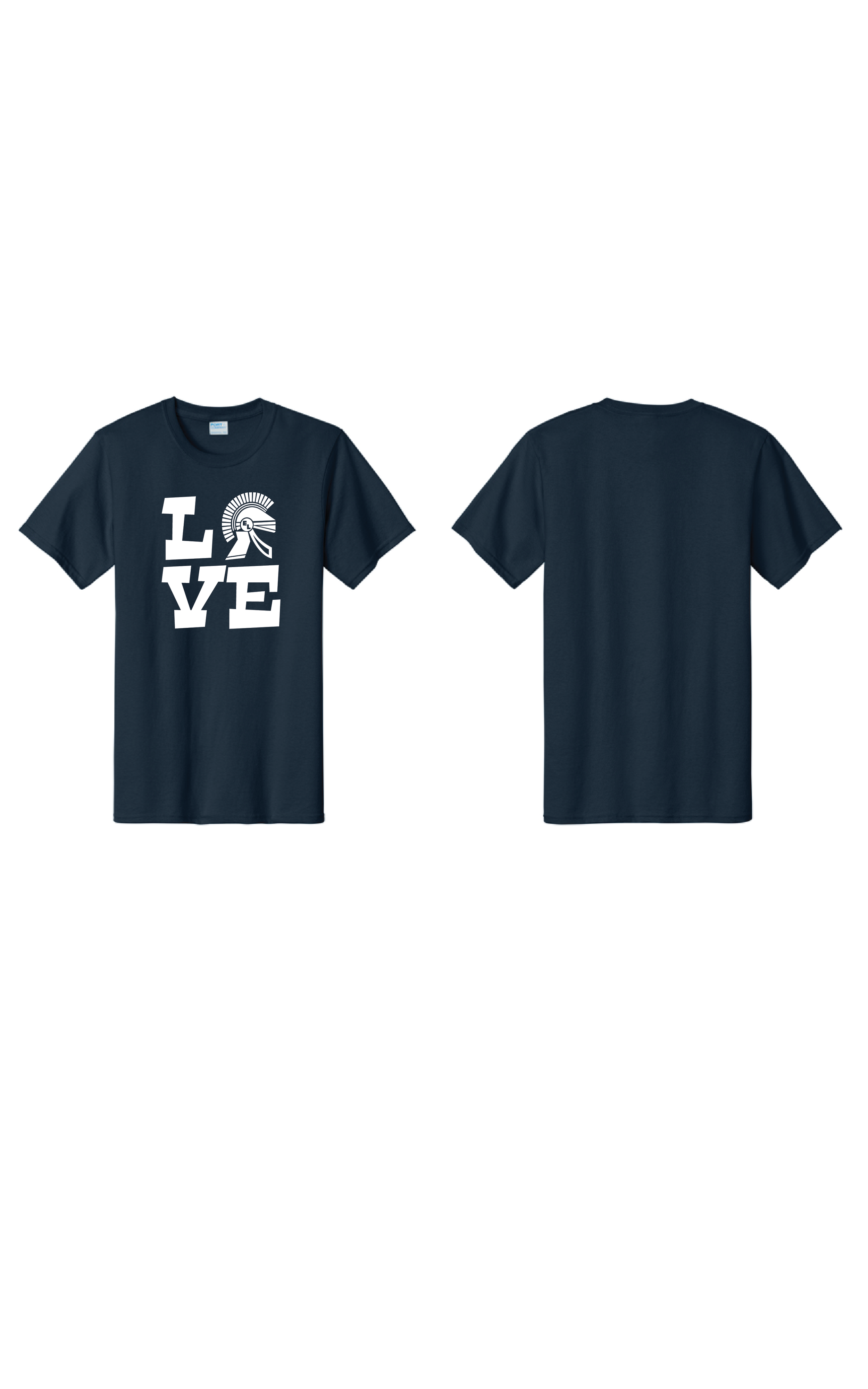 East Lansing High School LOVE shirts