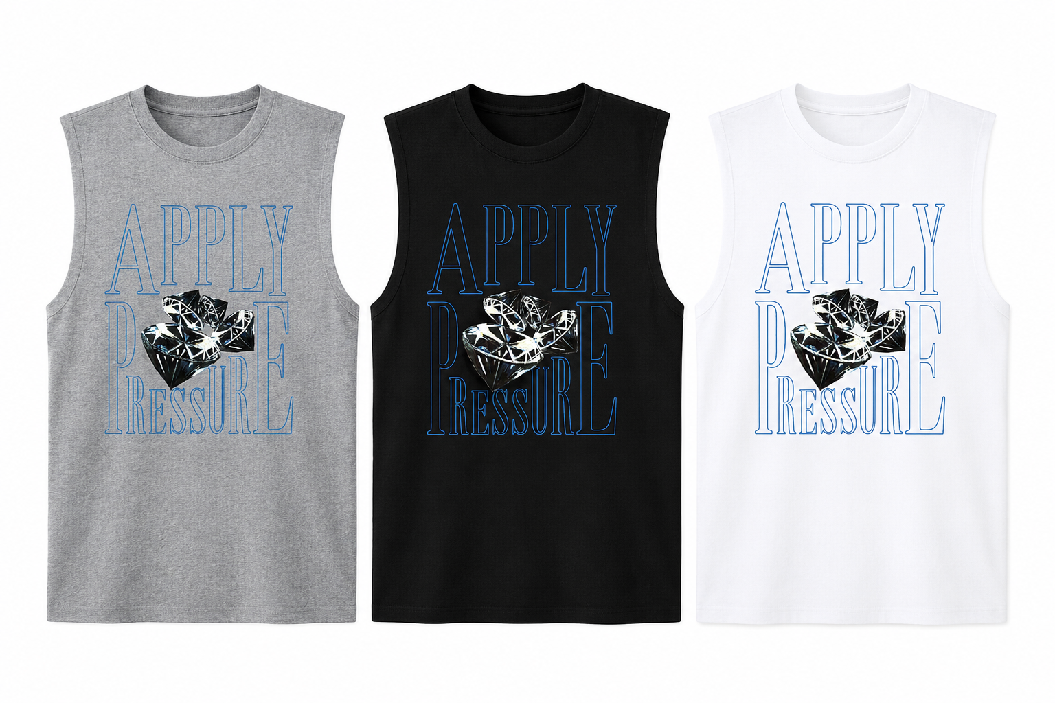 AP "Diamonds Are Forever" Sleeveless Tee