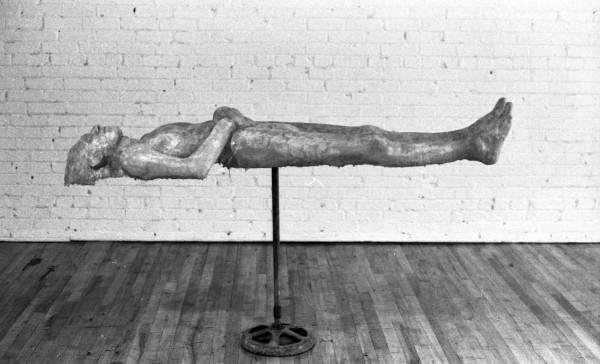 Topografia body casting with sheets, 1972