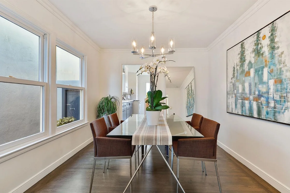 dining room after