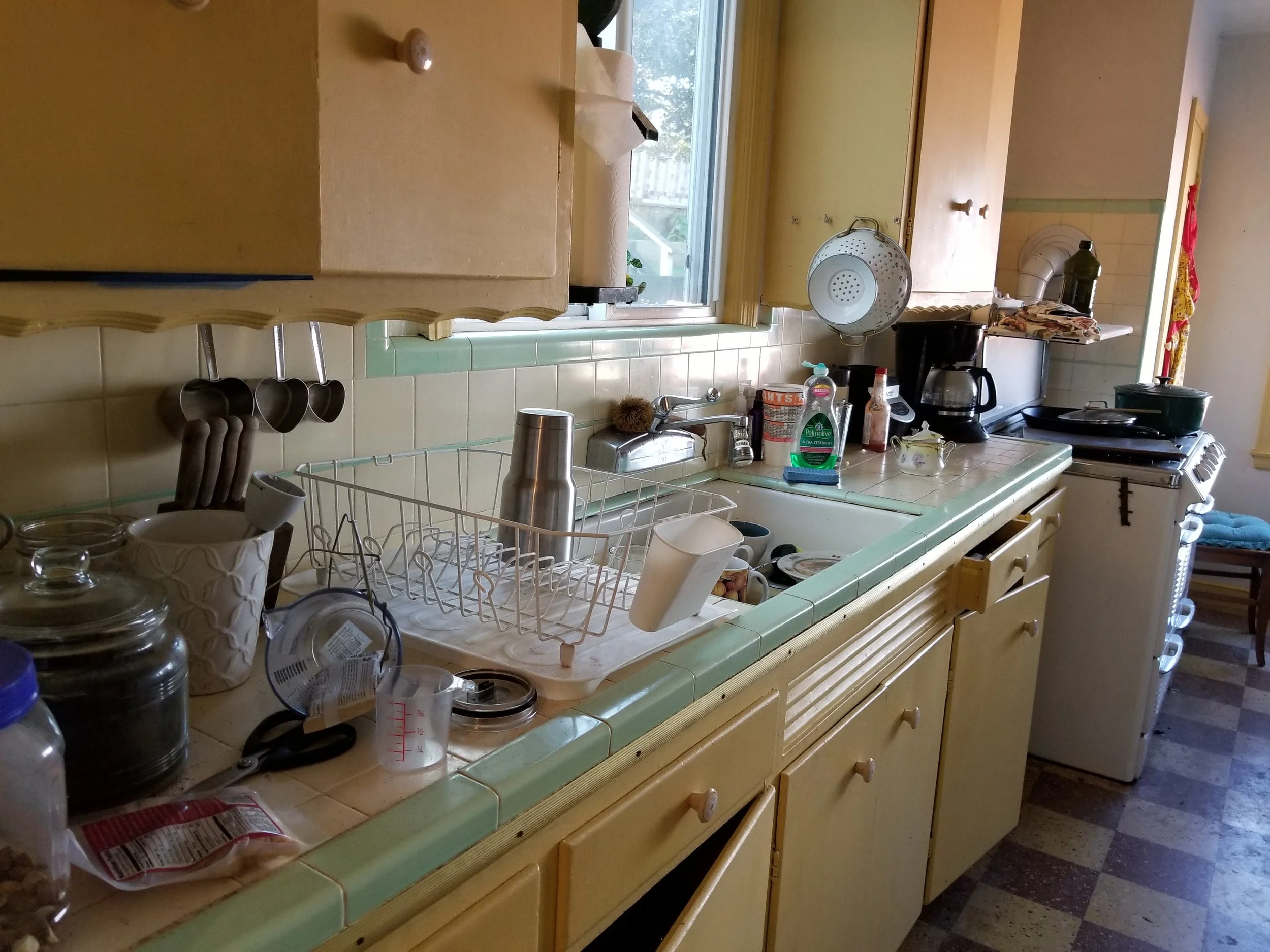 kitchen before