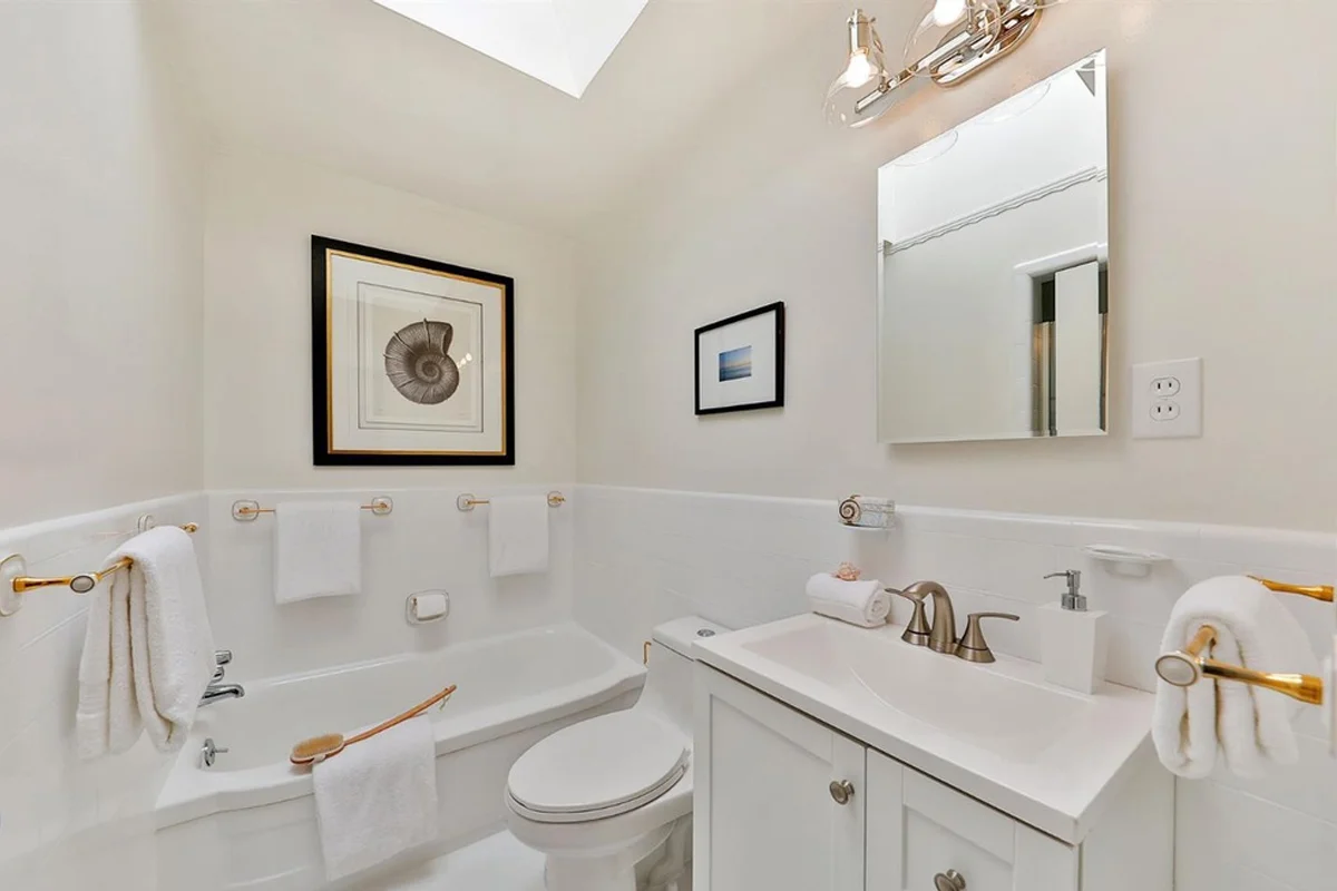 bathroom after