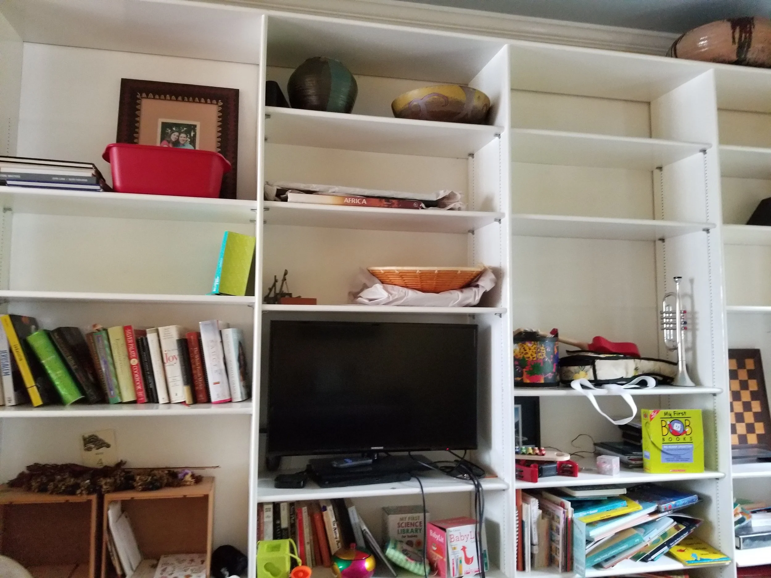 Before…