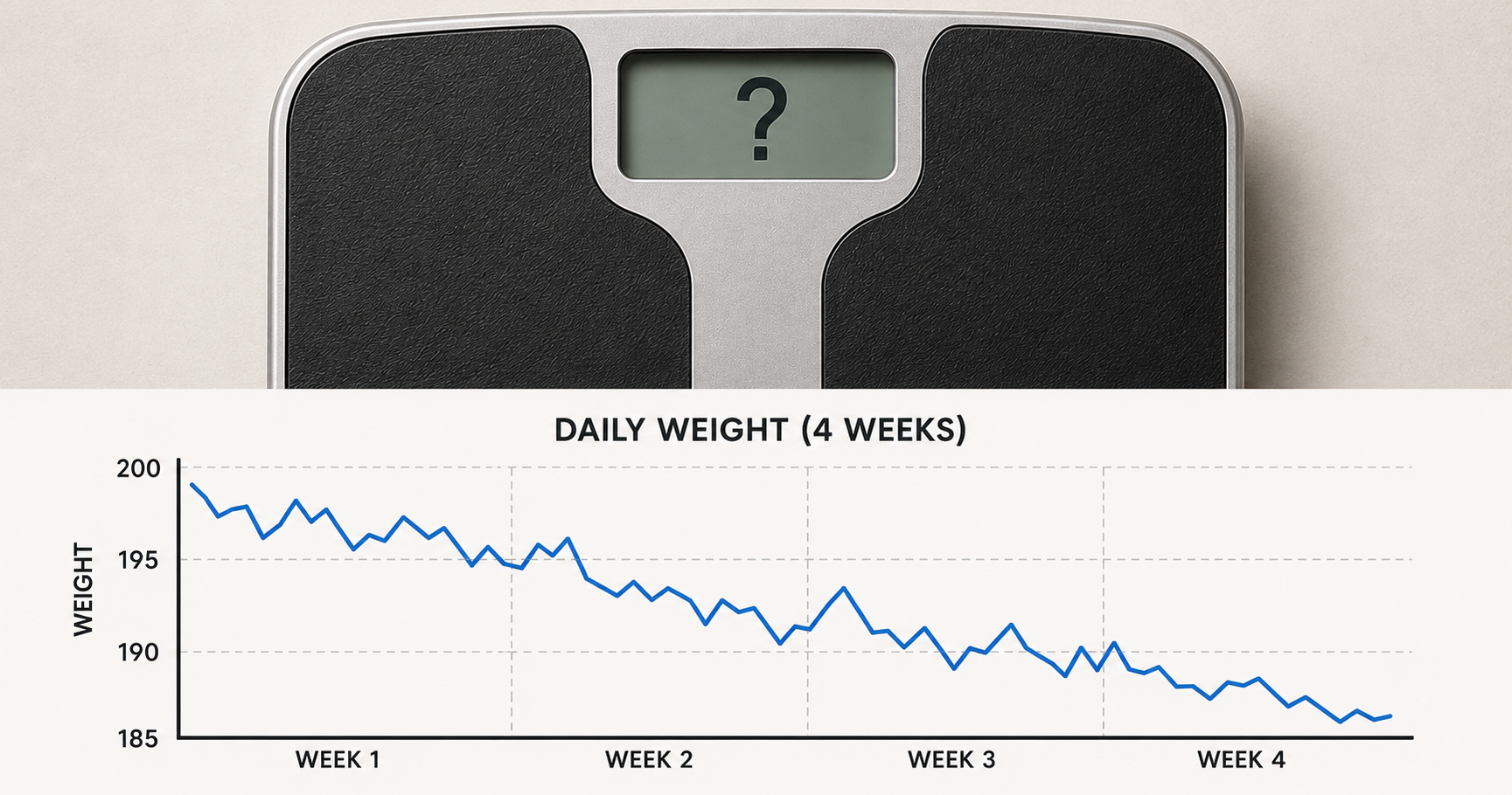 Why You Can’t Trust The Scale Week To Week