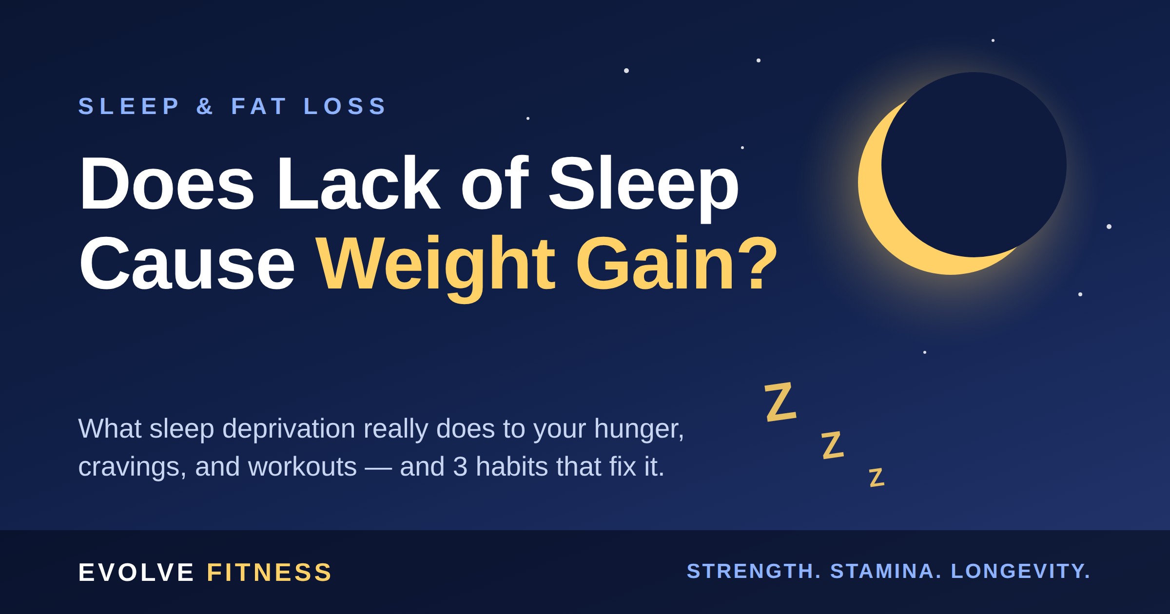 Does Lack Of Sleep Cause Weight Gain?