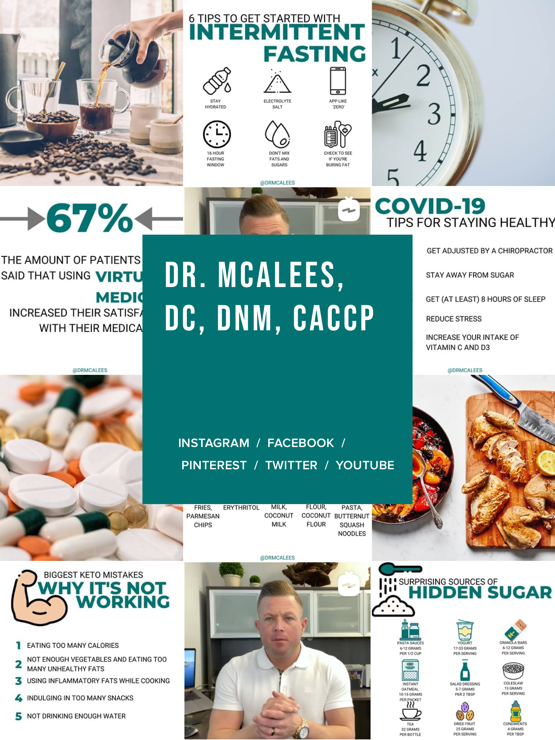 Dr. McAlees, DC, DNM, CACCP