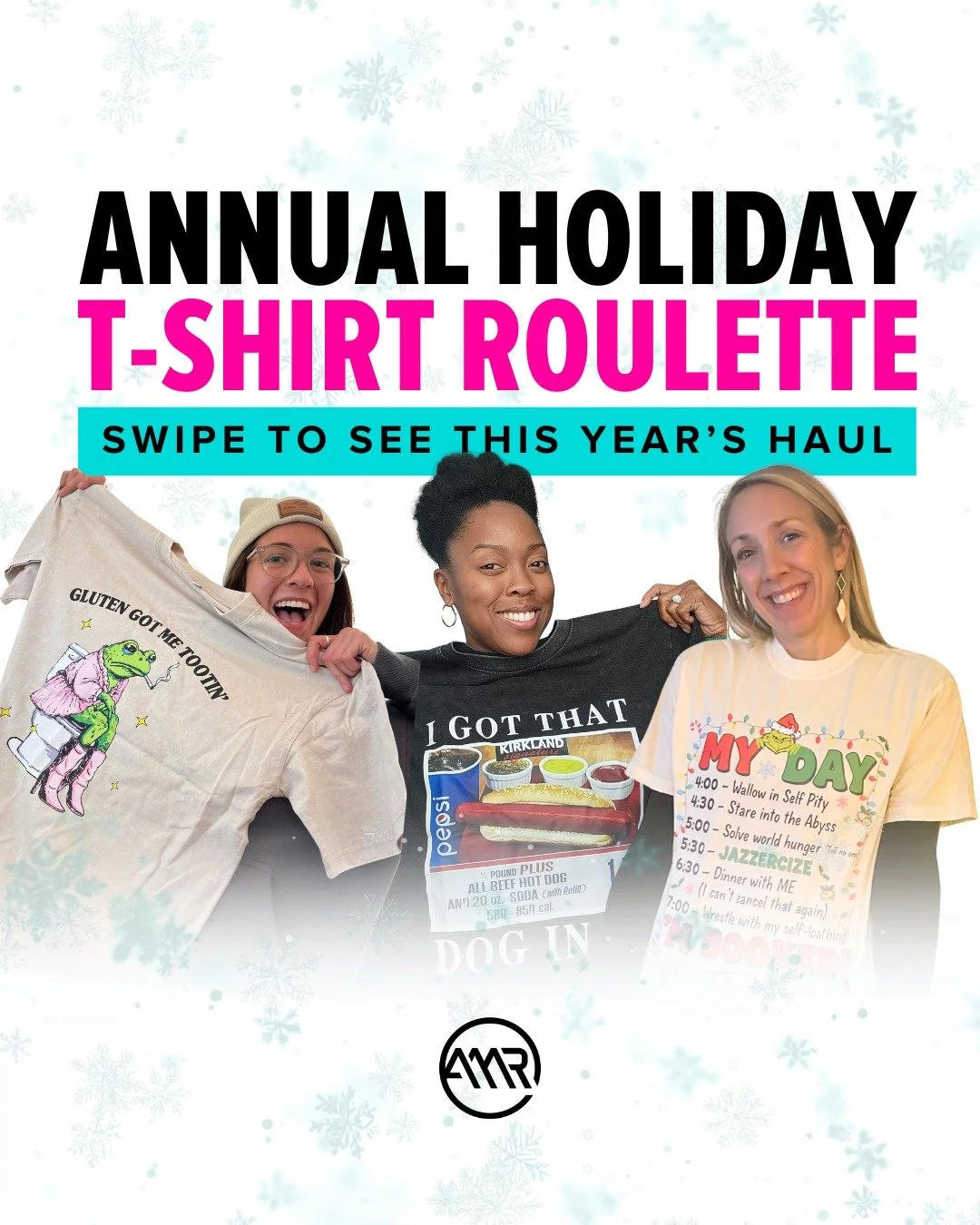 We came, we laughed, we cried, and we trolled. 🎁 

T-Shirt Roulette 2025 was a HUGE success and something we look forward to every year with our team! Being a remote team doesn&rsquo;t stop us from having some holiday fun. 

Who got the best shirt?!