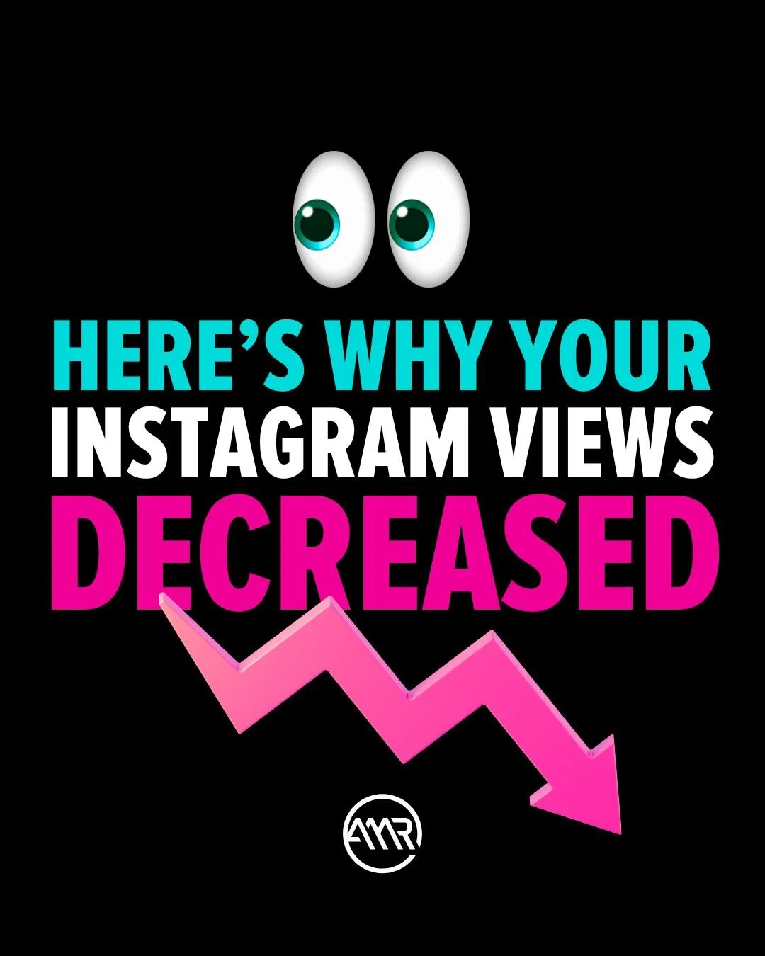 Before you spiral over your lower-than-normal views, read this. 🛑

It&rsquo;s not you, it&rsquo;s Instagram. 

A view doesn't count just for scrolling past anymore. Users must actually tap on the post for it to register.

The good news is that this 