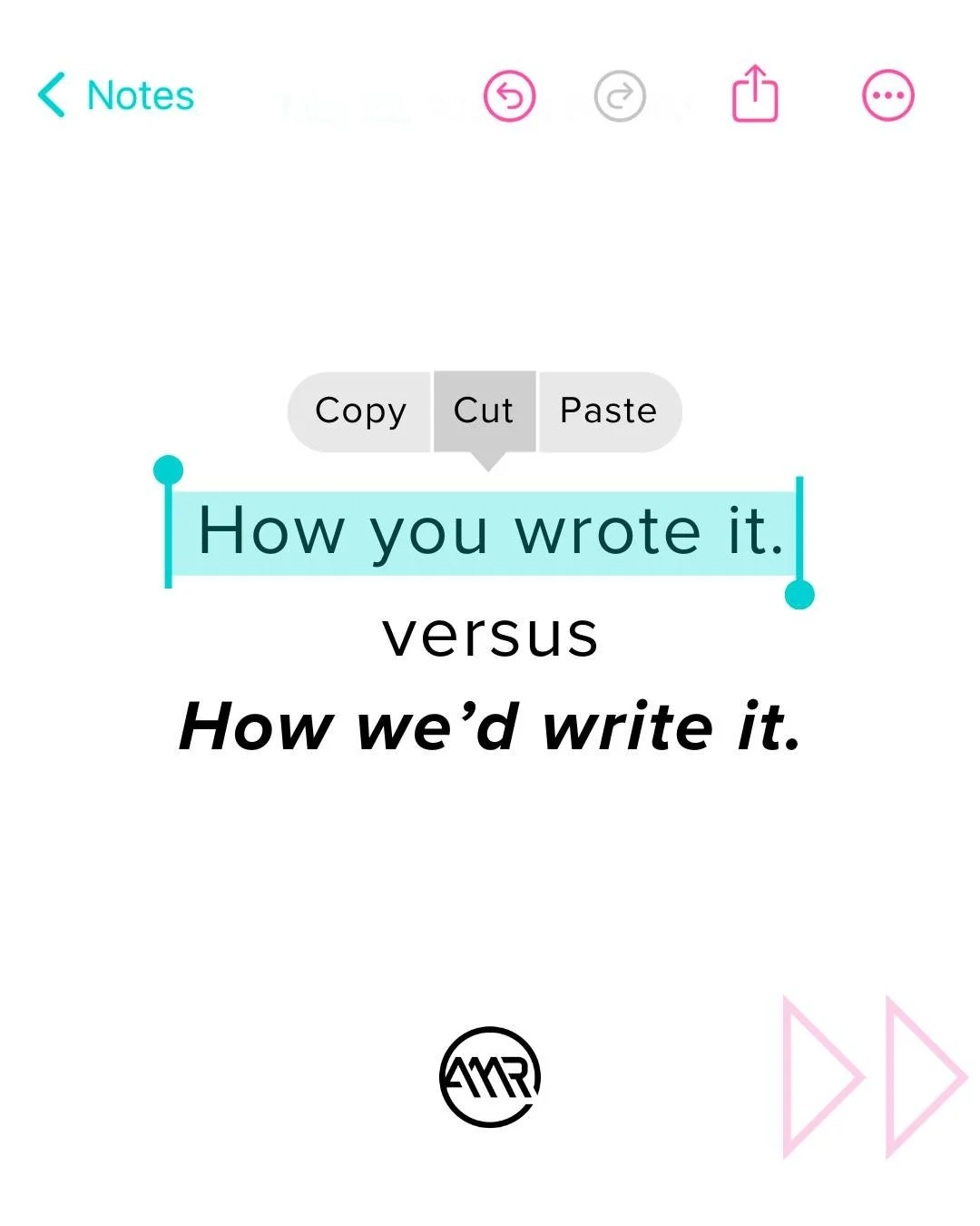 With captions, a little strategy and a lot of personality go a long way. 🌟 If you&rsquo;re sick of writing the same captions, we&rsquo;d love to do it for you! 😉

#AMRDigital #contentcreator #captiontips #socialmediamanagement