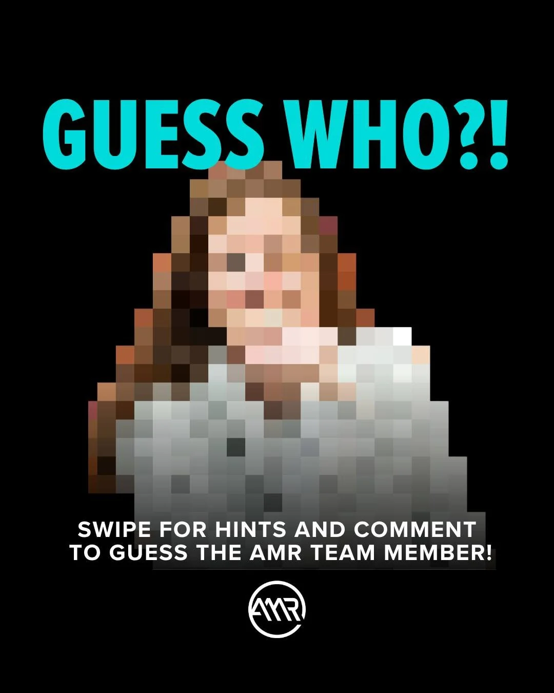 Let&rsquo;s play Guess Who!!

We&rsquo;ll give you a few more free hints: She&rsquo;s an uber-talented graphic designer and is weirdly obsessed with sneakers and entrepreneurship&hellip;

Did you guess correctly?👀

#AMRDigital #guesswho #digitalmark