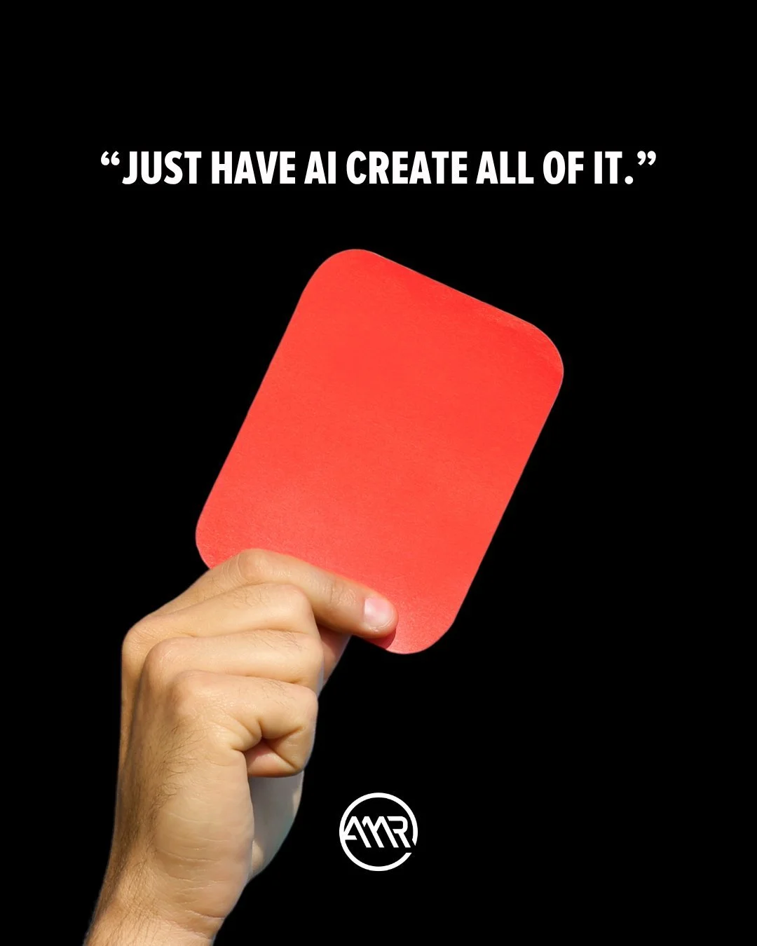 With the World Cup on everyone's mind, we've been handing out red cards left and right. 🟥⚽

The good news? Most of them are completely avoidable.

If your social media strategy is earning more red cards than results, it's time to bring in a team tha