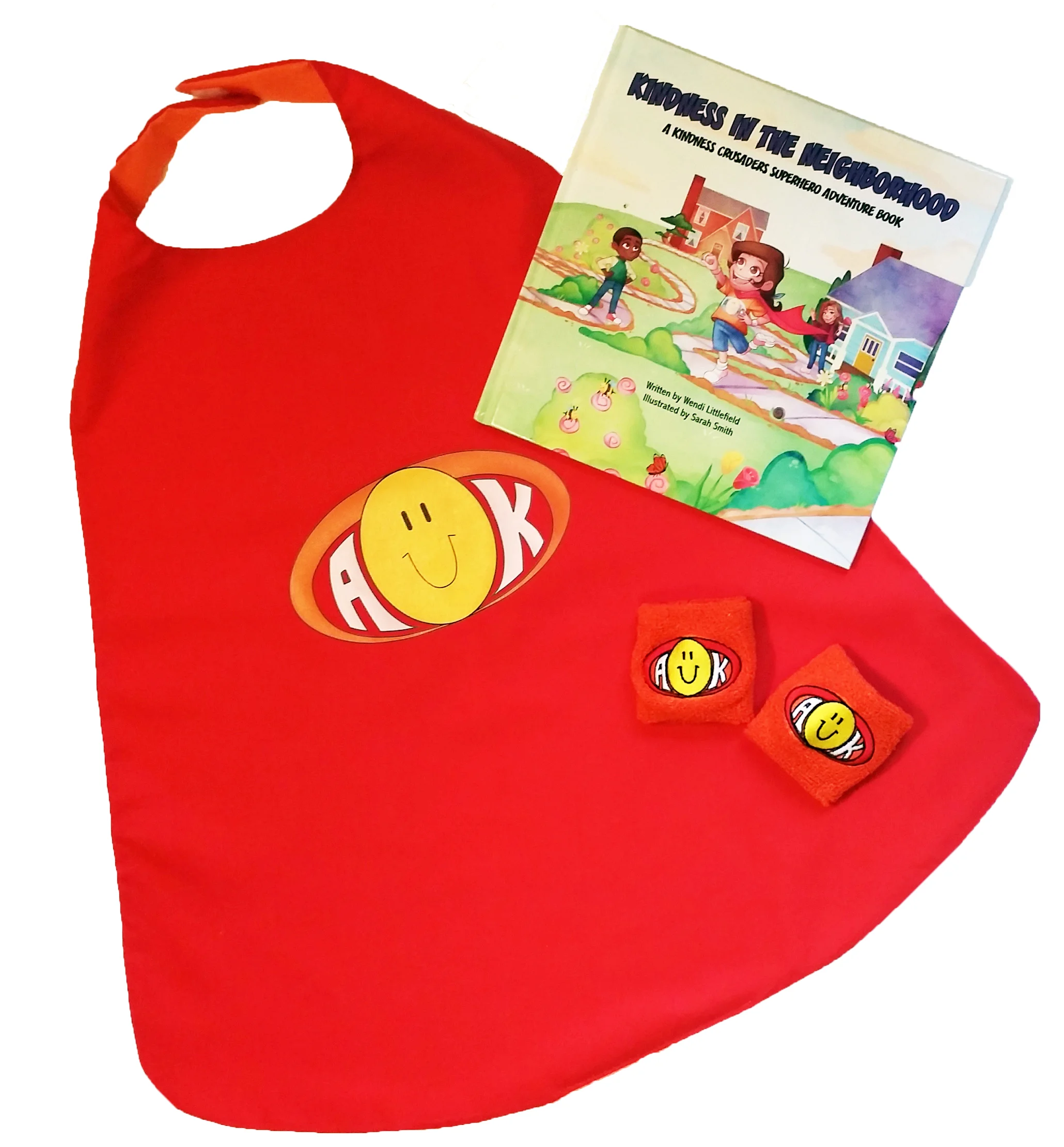 Cashell: Kindness Crusader Book + Superhero Gear Package