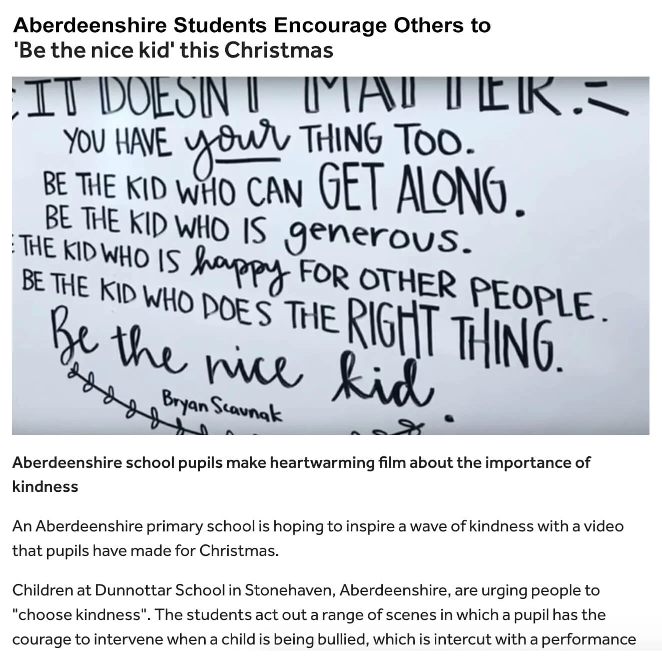 Aberdeen Be the Nice Kid Video.jpg