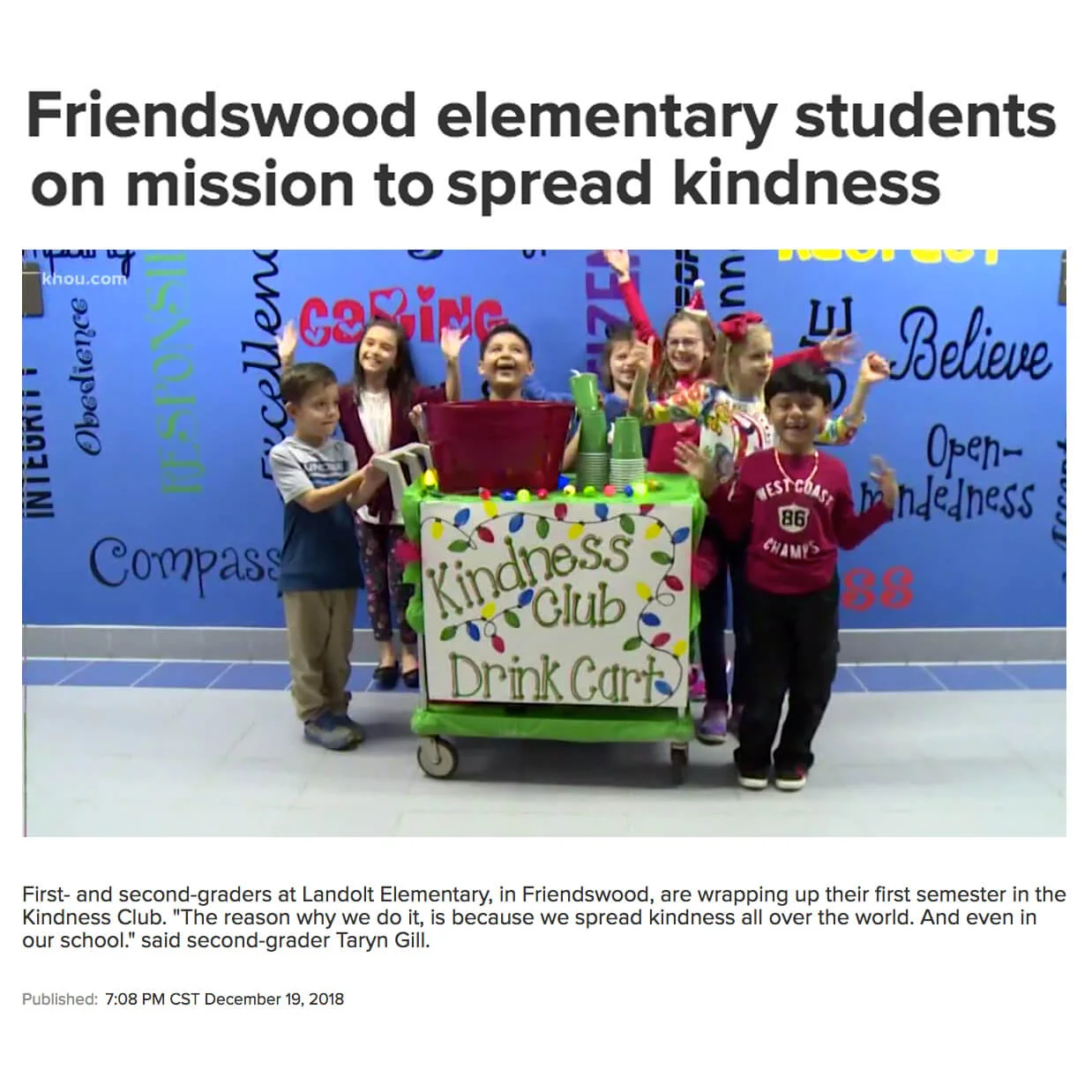 Friendswood Kindness Club