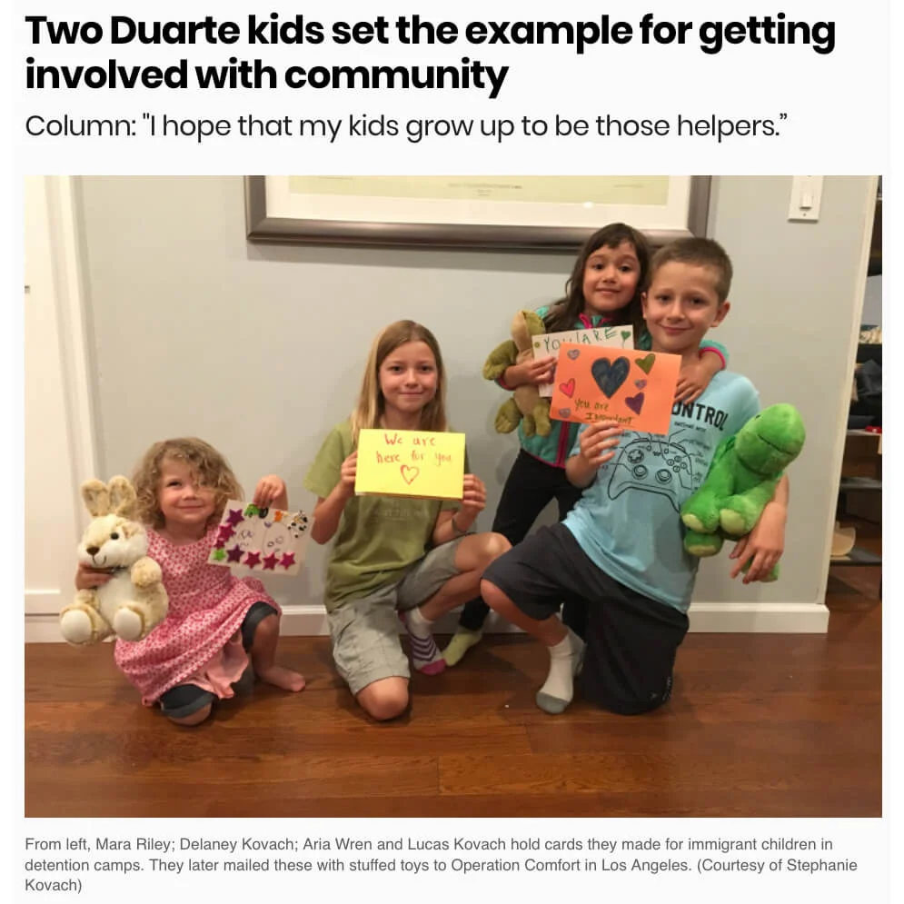 Kids Donate Allowance to Charities