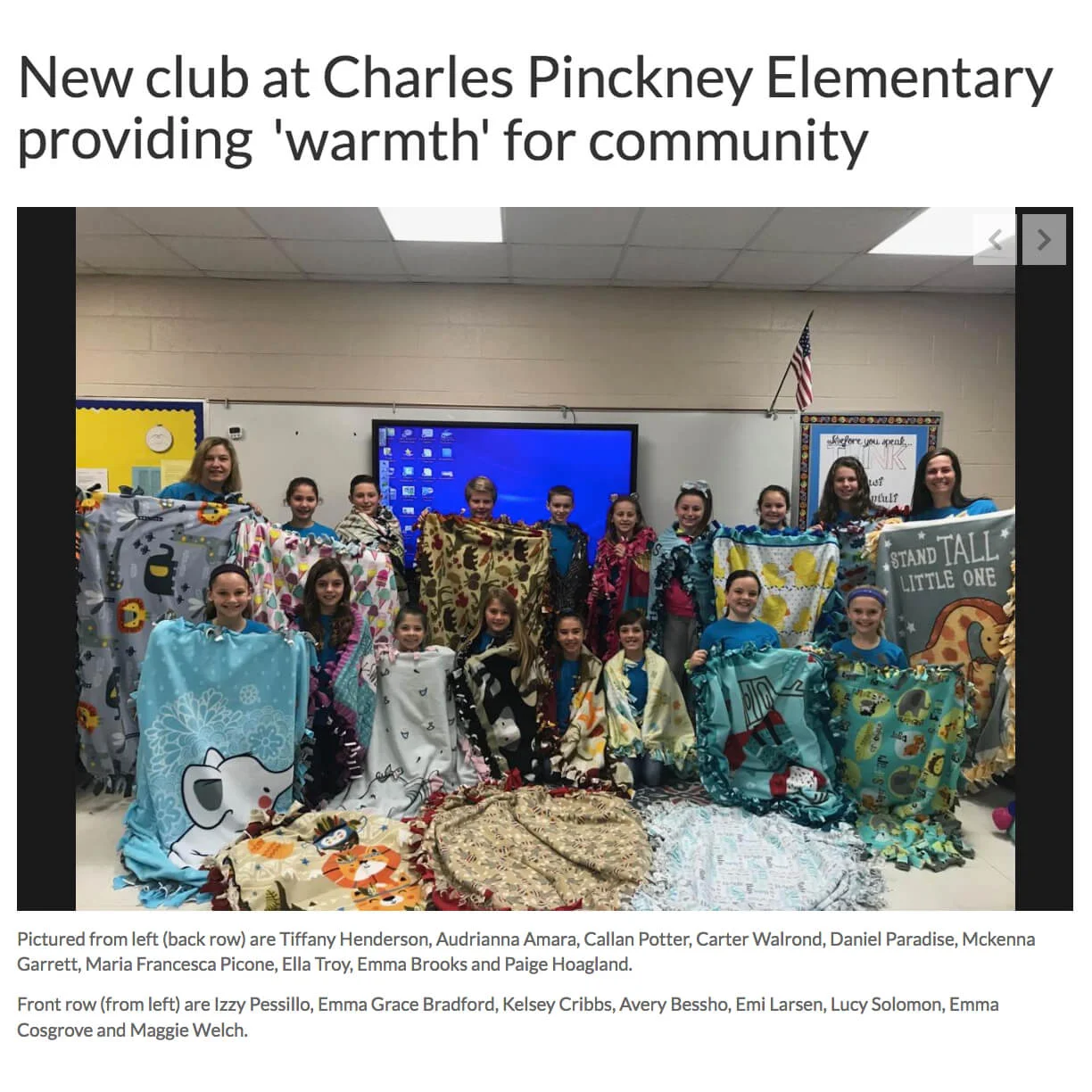 Blanket Project Pinckney
