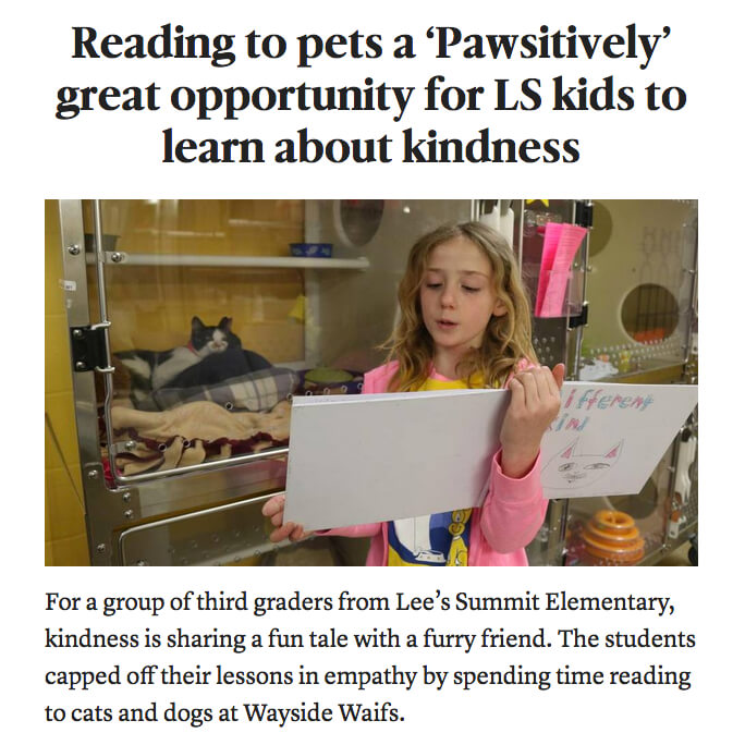 Pawsitively Spreading Kindness