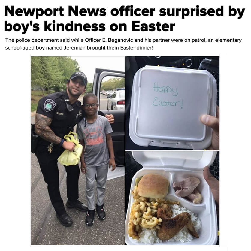 Easter Dinner for Officers