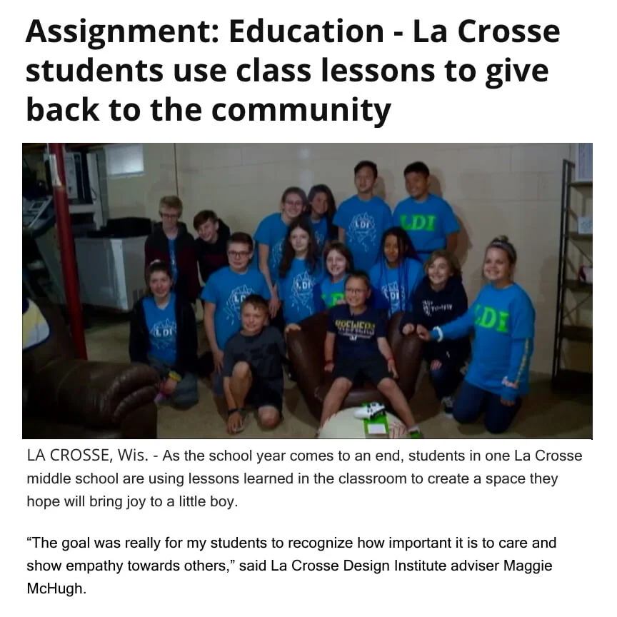 Math Students Build Playroom