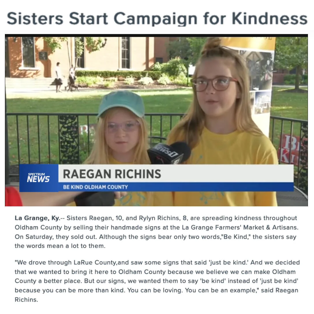 Sisters be Kind Signs