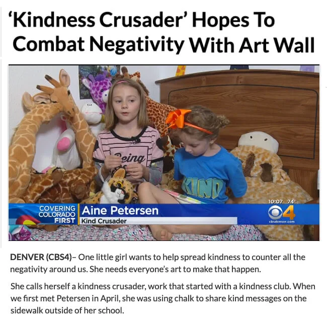 Kindness Art Wall