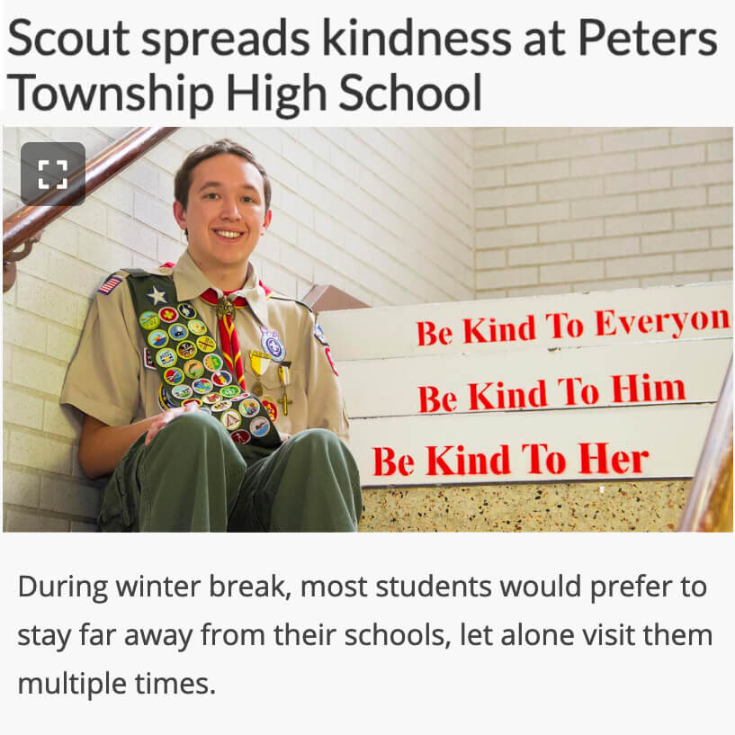 Scout Kindness Stairs