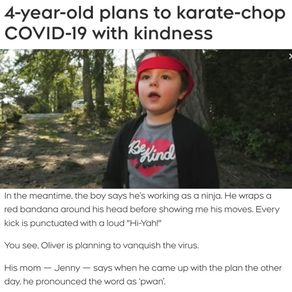 Corona Kindness Ninja